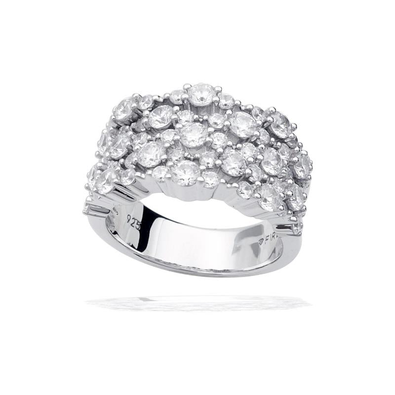 Diamonfire Damenring 61-2254-1-082-180 Silber