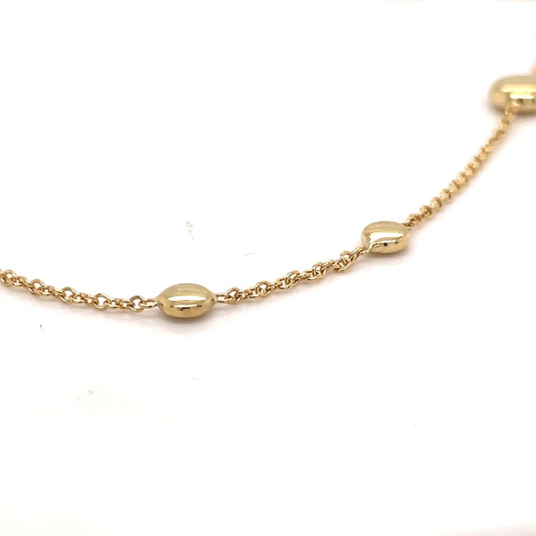 Damenkette 372099331-585-45cm 585 Gold