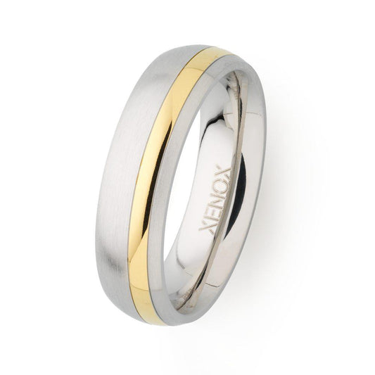 Xenox Ring X1682\/66 Edelstahl