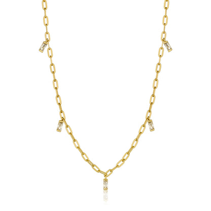 Ania Haie Halsschmuck WLN018-02G Silber vergoldet