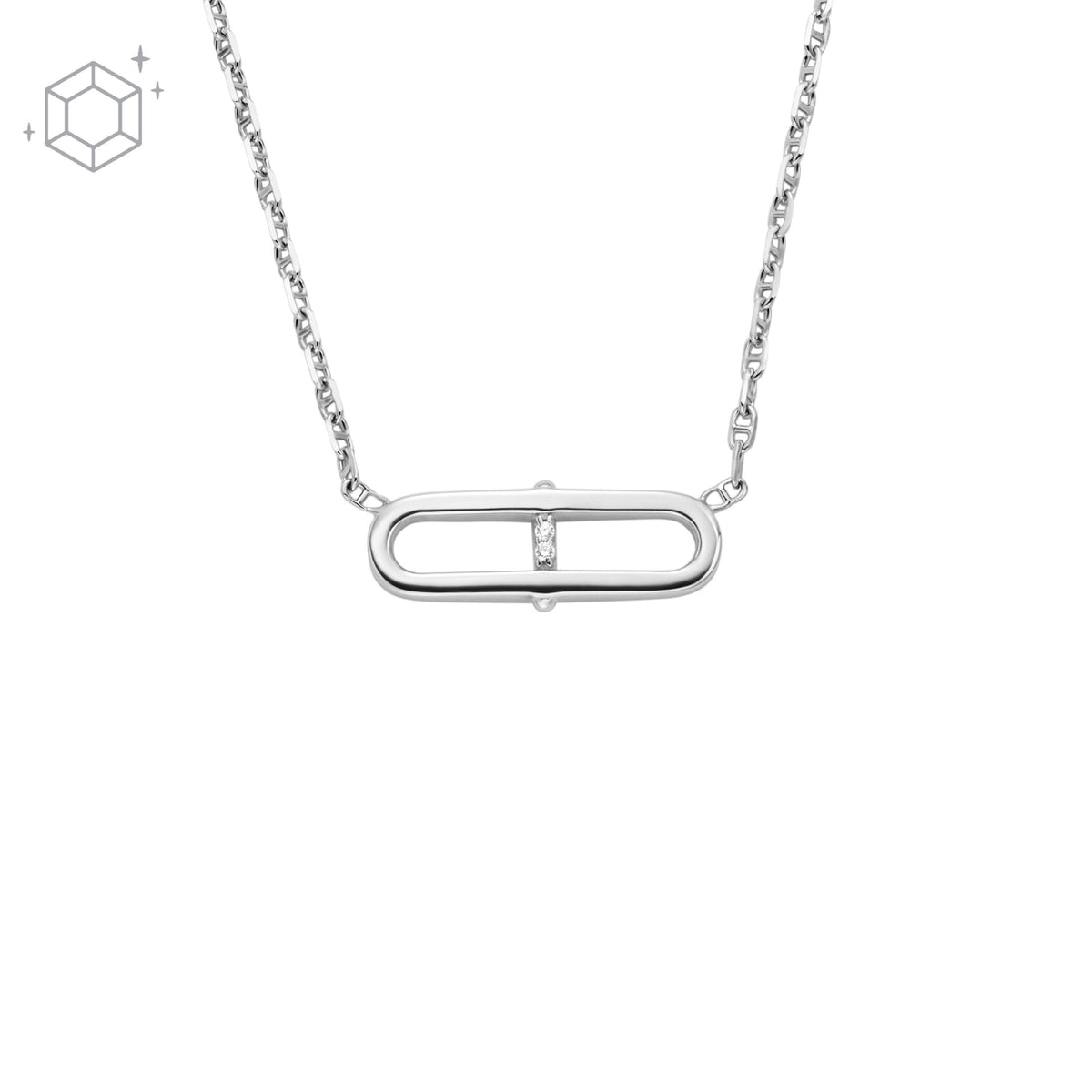 Fossil Halsschmuck JFS00636040 Silber 925