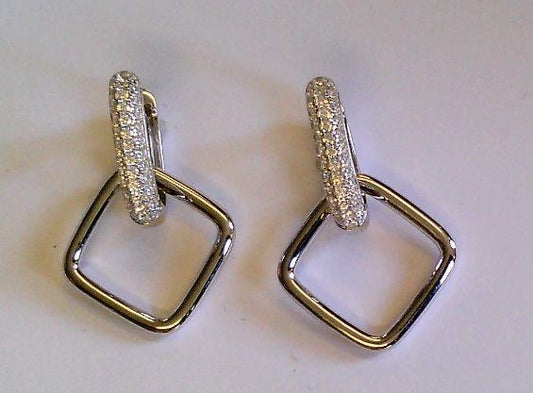 Ohrhänger Damen S-02245O Silber