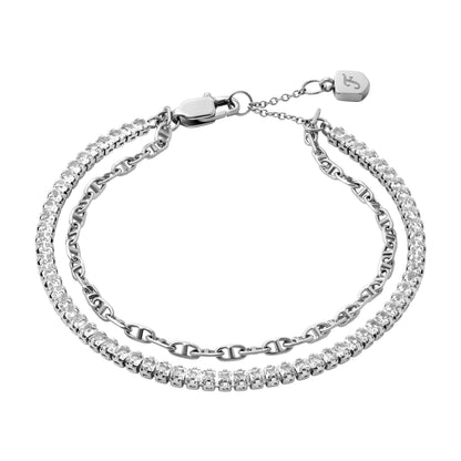 Fossil Damenarmband JA7273040 Edelstahl