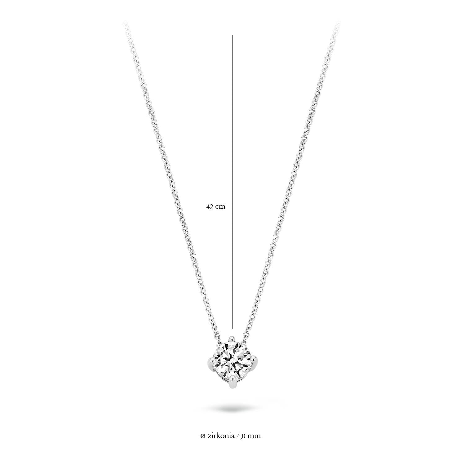 Blush halsschmuck 3057WZI 585 Gold
