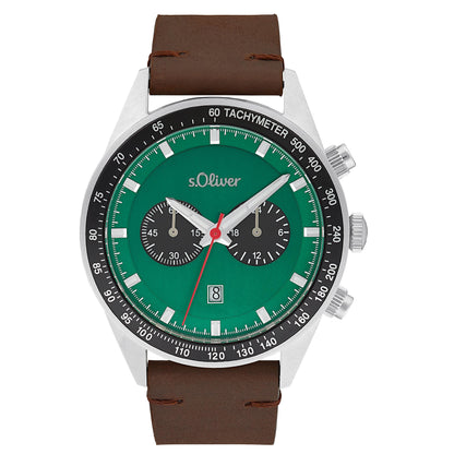 s.Oliver, Herrenuhr, 2033496, Edelstahl