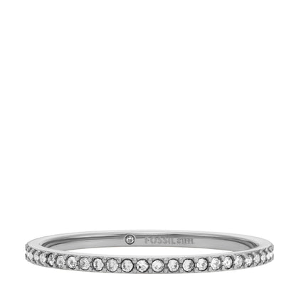 Fossil Damenring JF04687040-8 Edelstahl