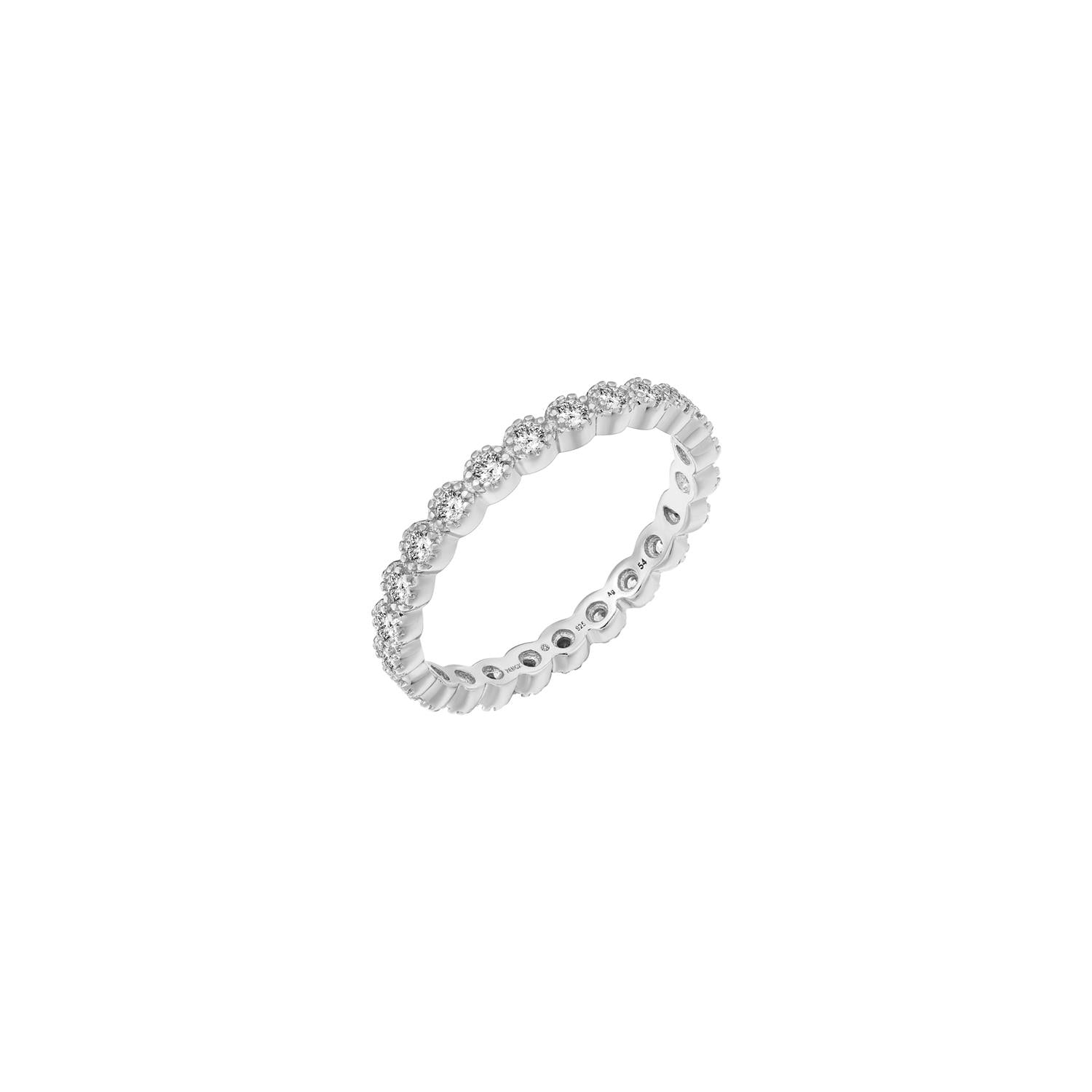 Xenox Damenring XS10611/56 Silber