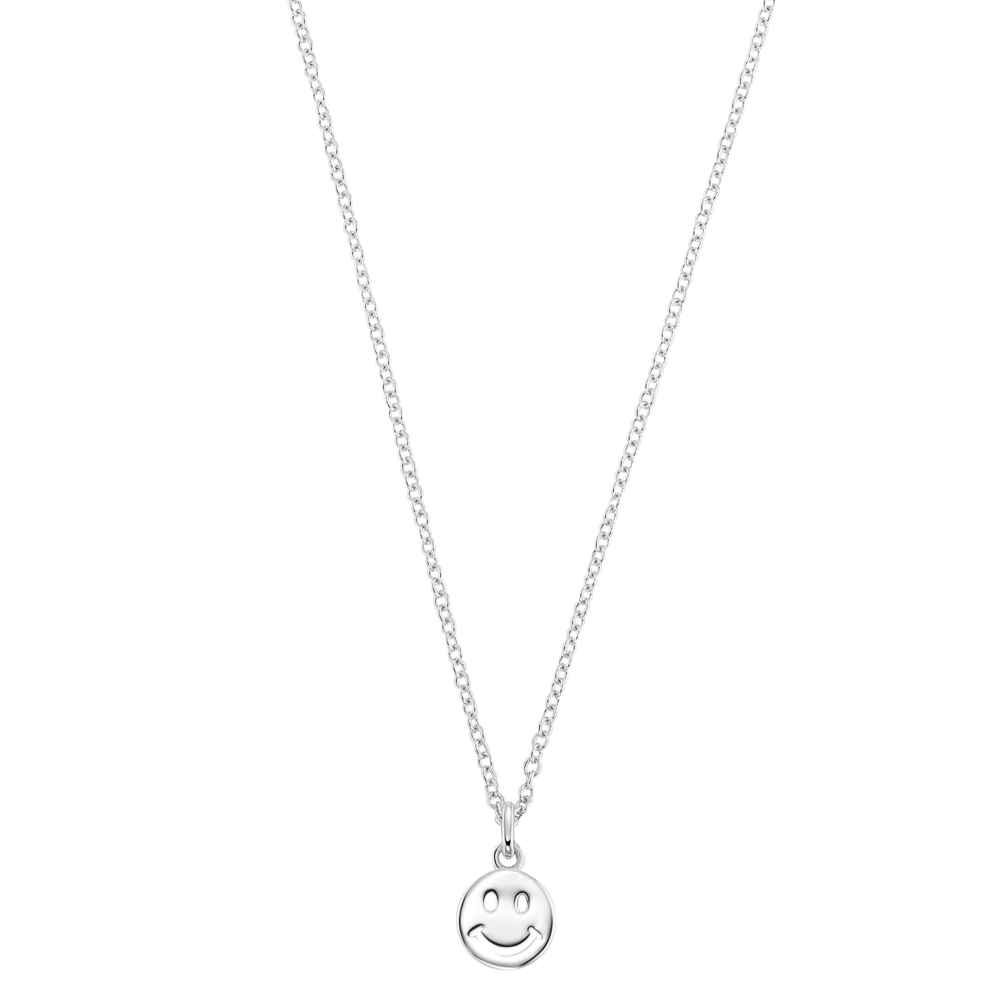 S.Oliver Halsschmuck 2034154 Smiley Silber 925