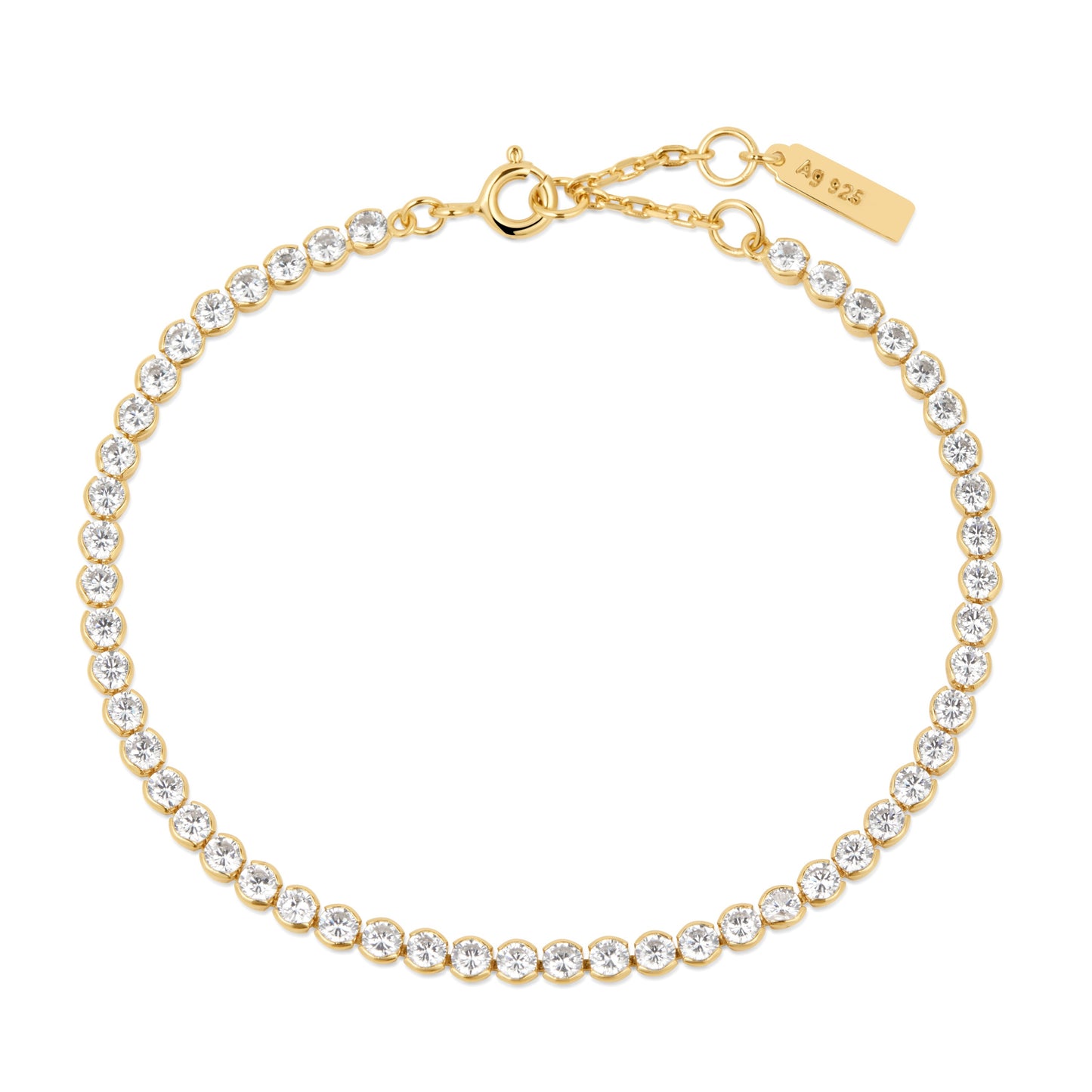 ANIA HAIE Armschmuck WLB058-06G Silber vergoldet