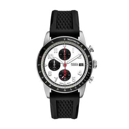Fossil Herrenarmbanduhr FS6087 Edelstahl