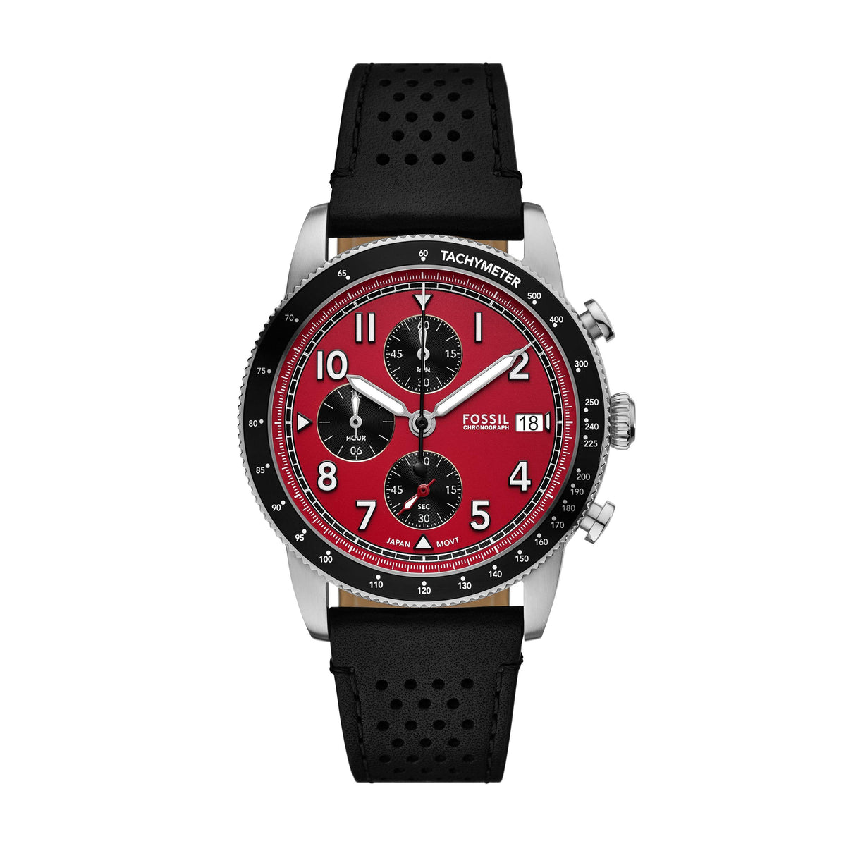 Fossil Armbanduhr FS6086 Edelstahl