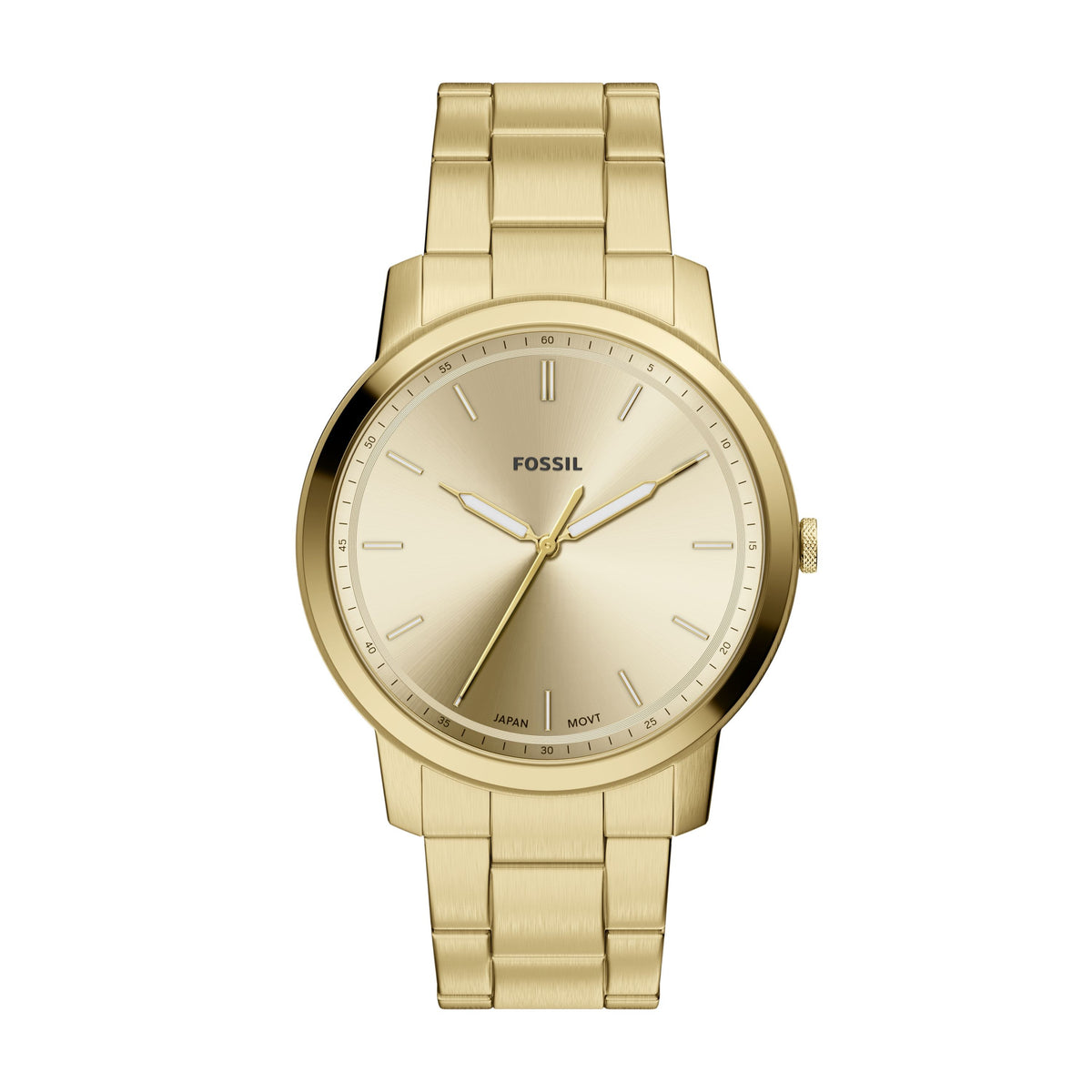 Fossil Armbanduhr FS6181 Edelstahl vergoldet