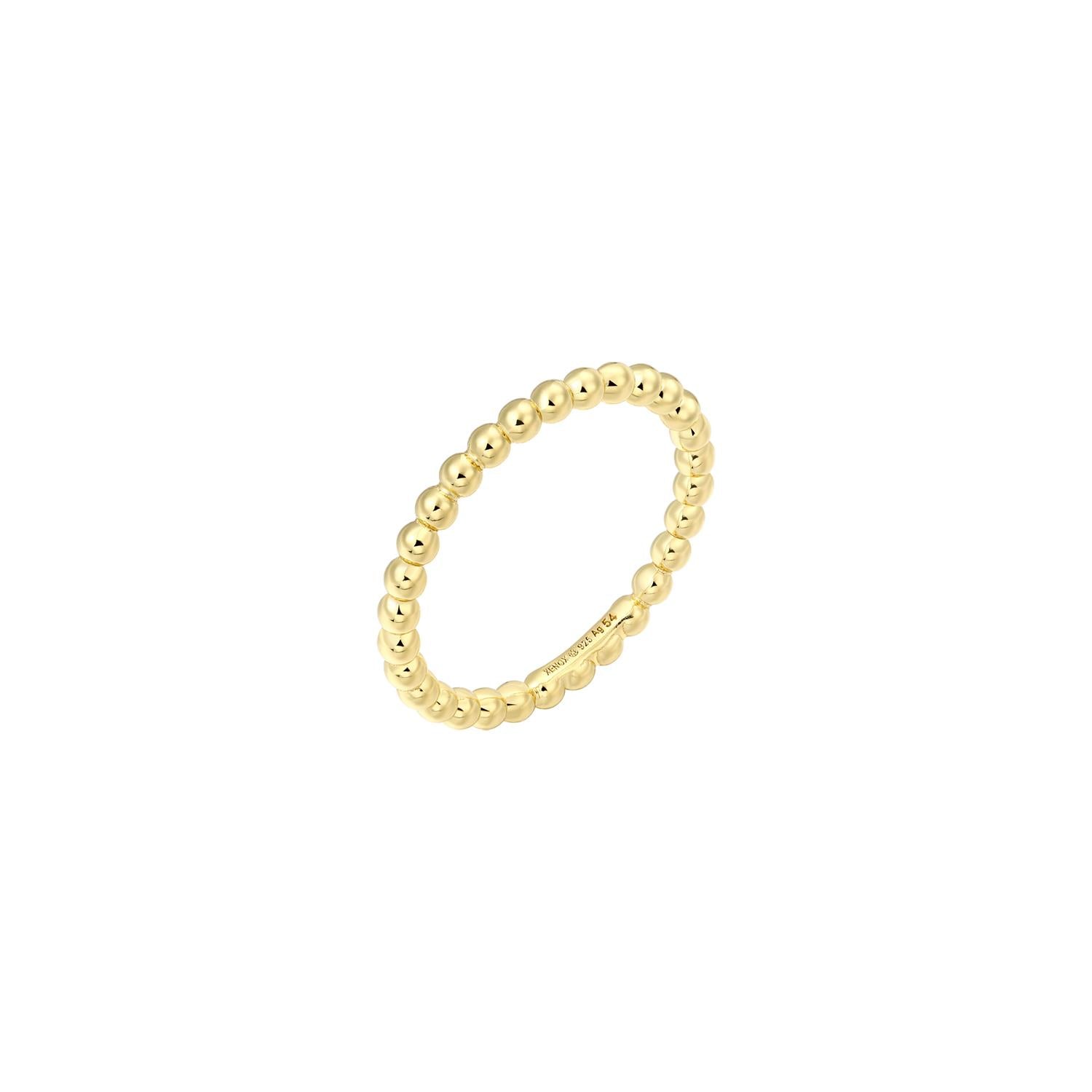 Xenox Damenring XS91804G/52 Silber vergoldet