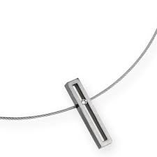 Kette mit Anhänger Stahl 0