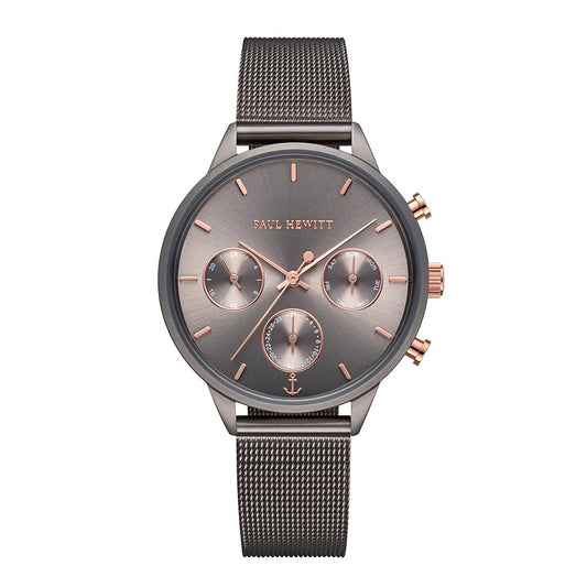 Paul Hewitt Uhr TTPH-E-GRM-GRM-52S Edelstahl grau