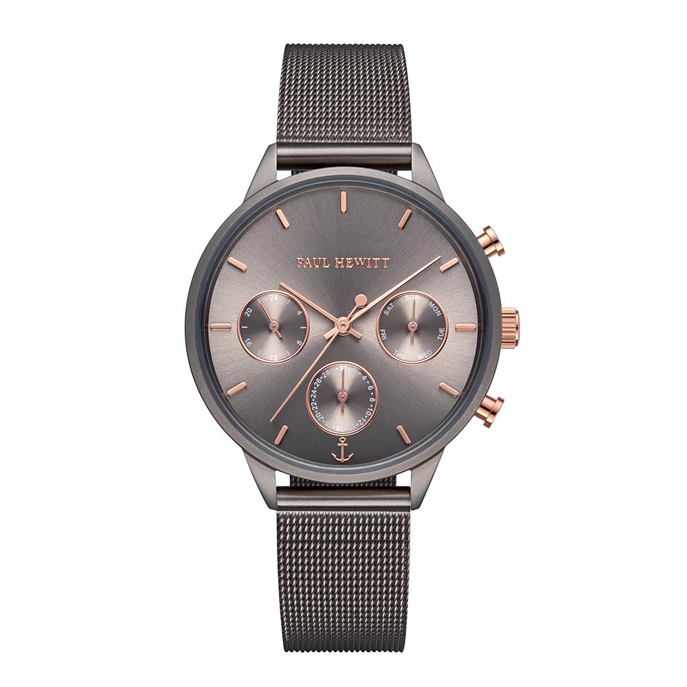 Paul Hewitt Uhr TTPH-E-GRM-GRM-52S Edelstahl grau