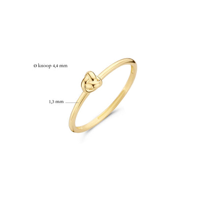Blush Ring 1193YGO/52 585 Gold