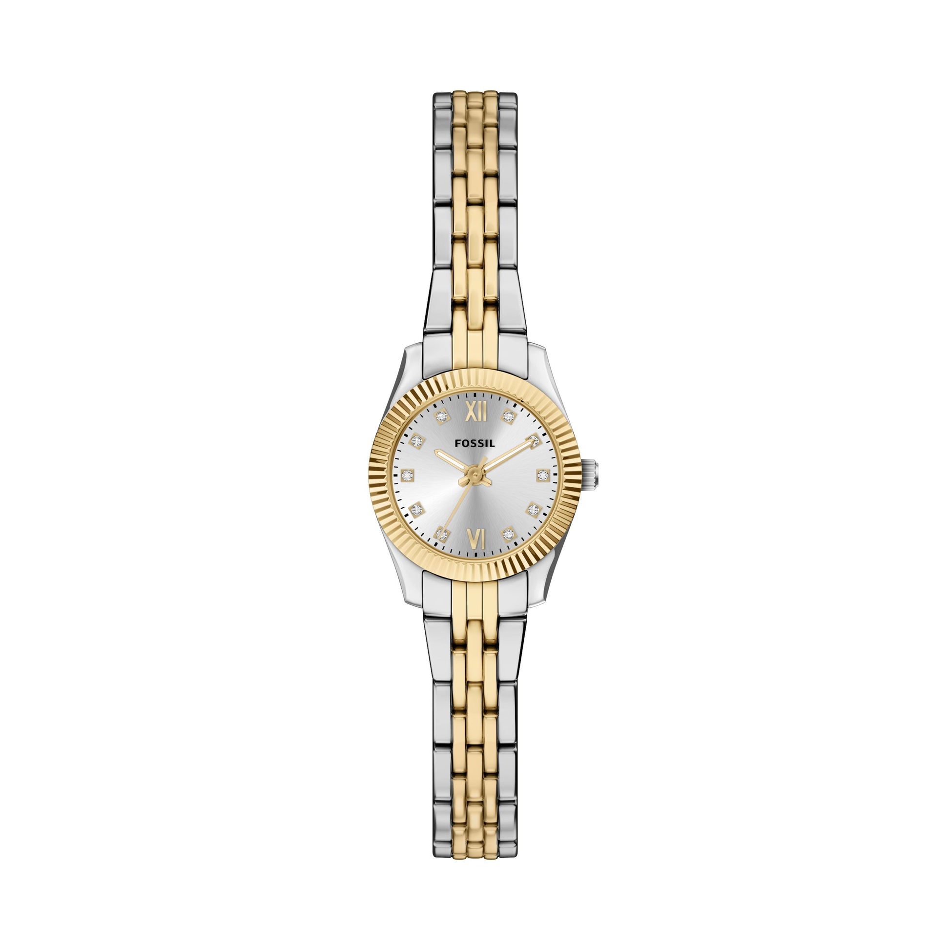 Fossil Armbanduhr ES5473 Edelstahl