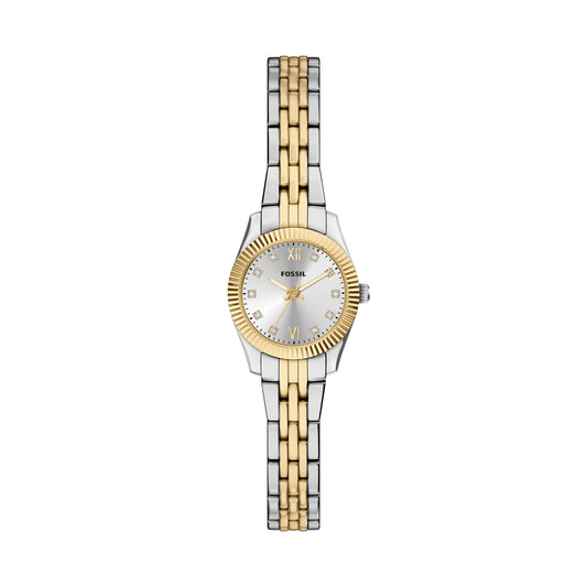 Fossil Armbanduhr ES5473 Edelstahl