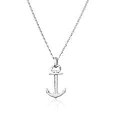 Halskette Anchor Spirit Silber
