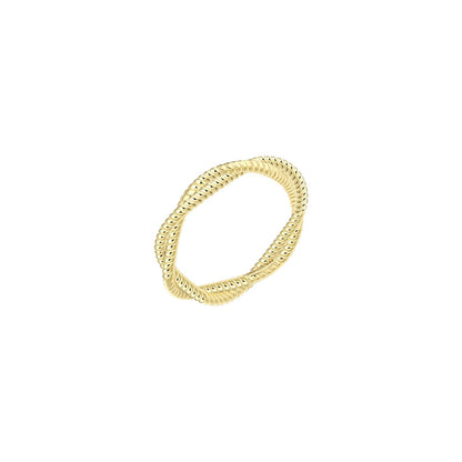 Xenox Damenring XS91808G/56 Silber vergoldet