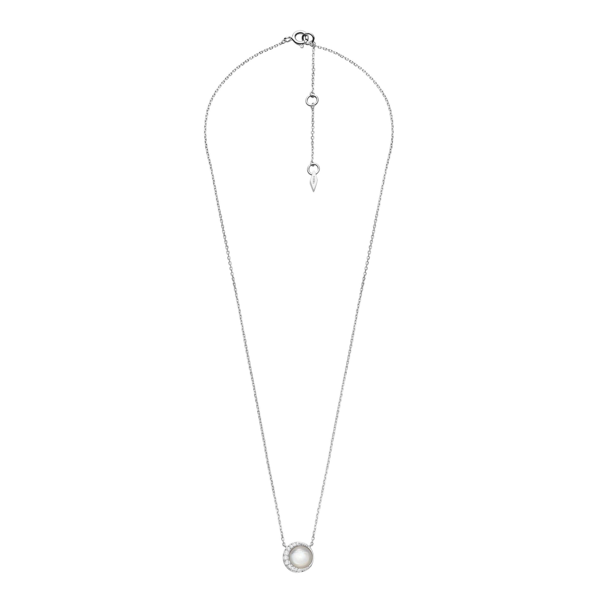 Fossil Halsschmuck JFS00579040 Silber 925