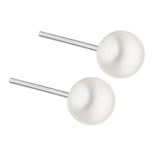 Ohrstecker, SW-Perle ca. 7 mm