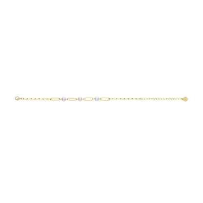 Xenox Armschmuck XS91879G Silber vergoldet