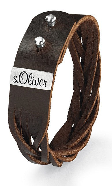 S.Oliver Armband SO137/01 Leder