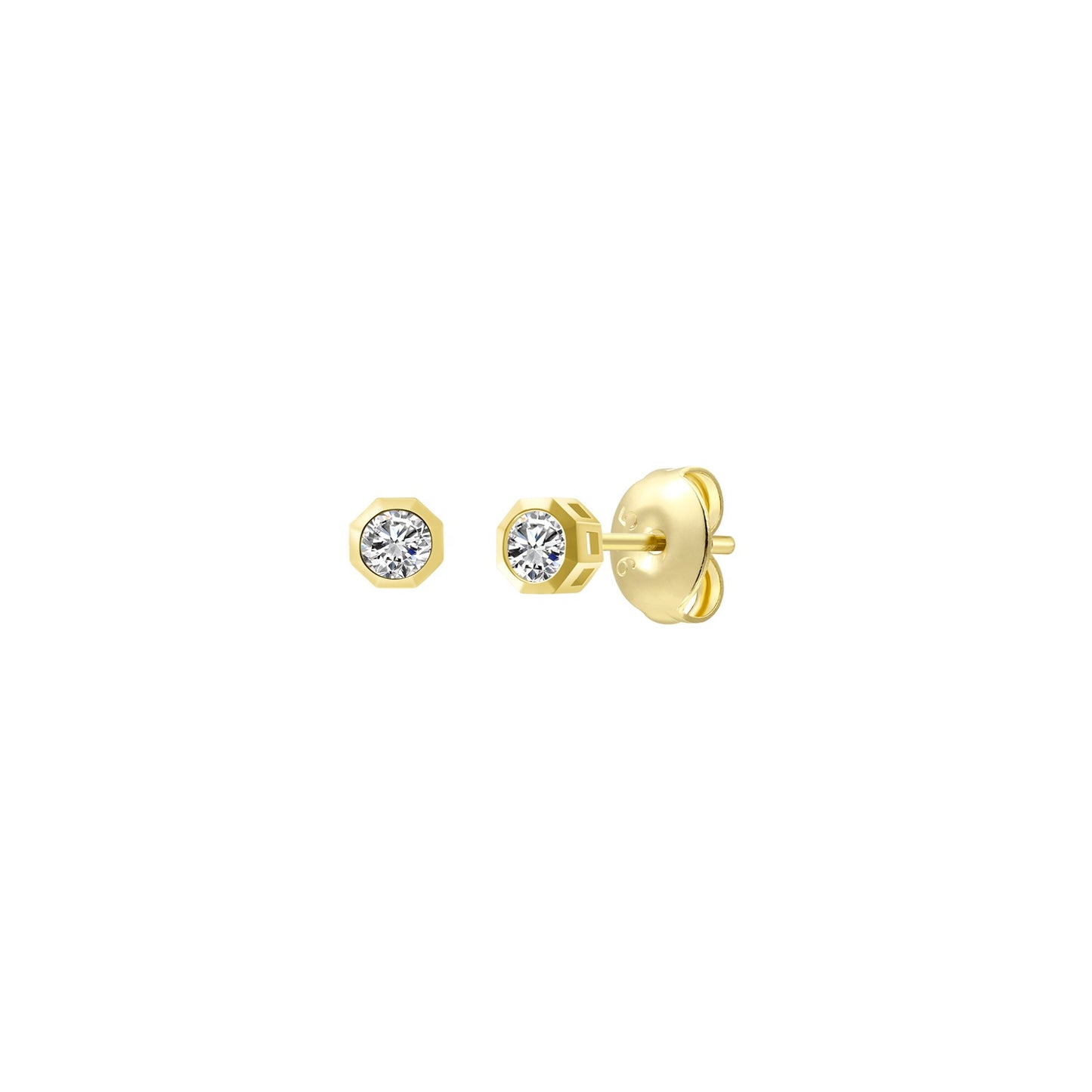 Xenox Ohrschmuck XS10660G Silber vergoldet