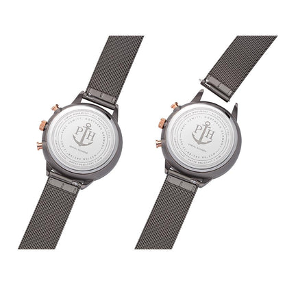 Paul Hewitt Uhr TTPH-E-GRM-GRM-52S Edelstahl grau