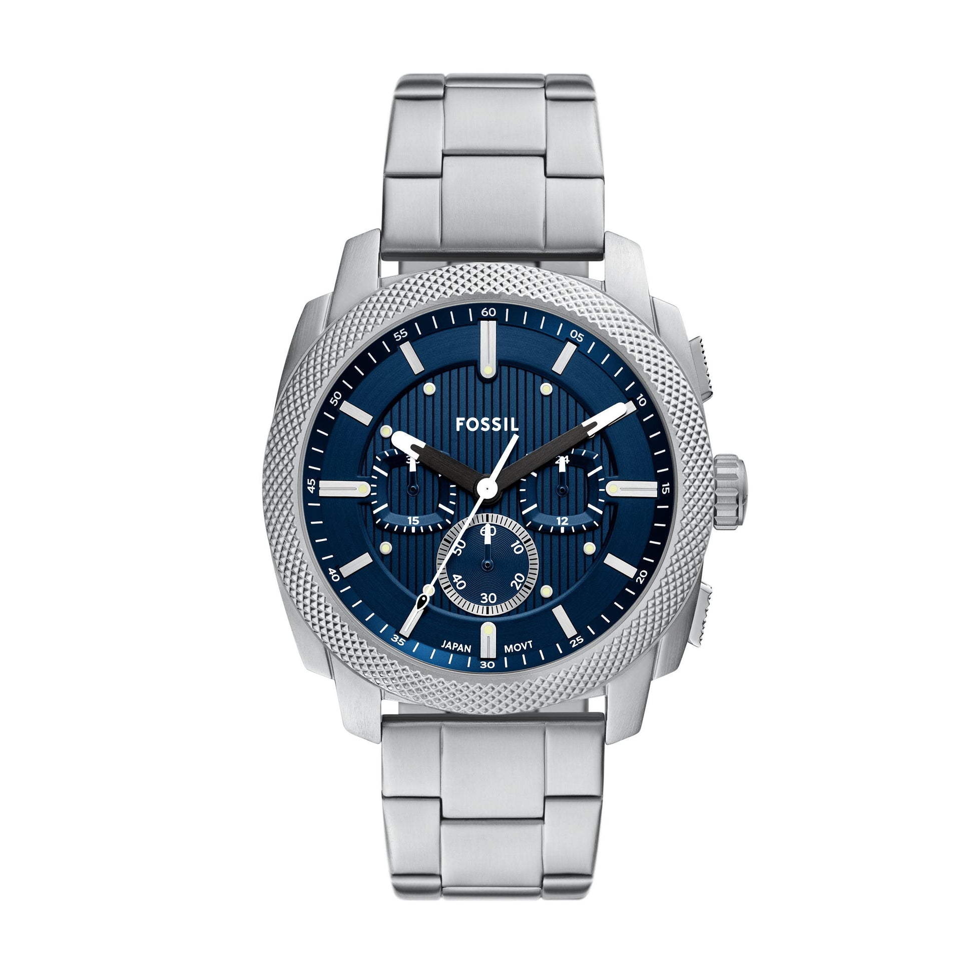 Fossil Armbanduhr FS6096 Edelstahl