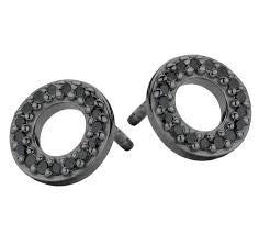 Spirit Icons Ohrschmuck 40533 Silber schwarz
