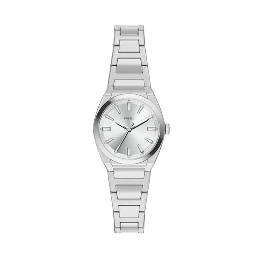 Fossil Armbanduhr ES5490 Edelstahl