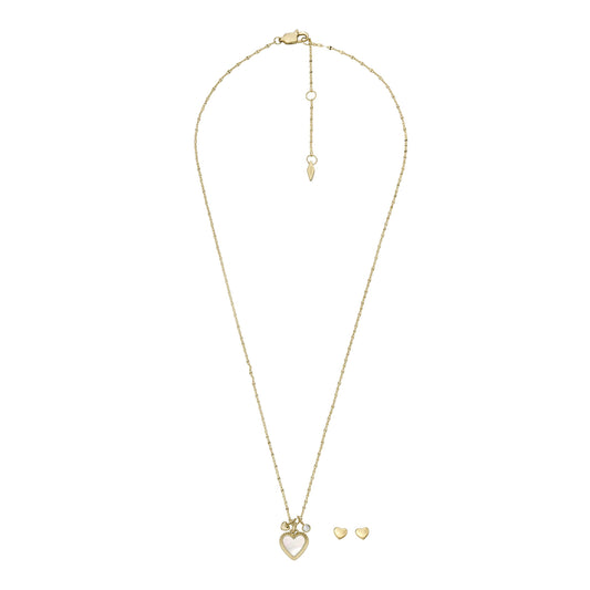 Fossil Halsschmuck JF04246SET Edelstahl