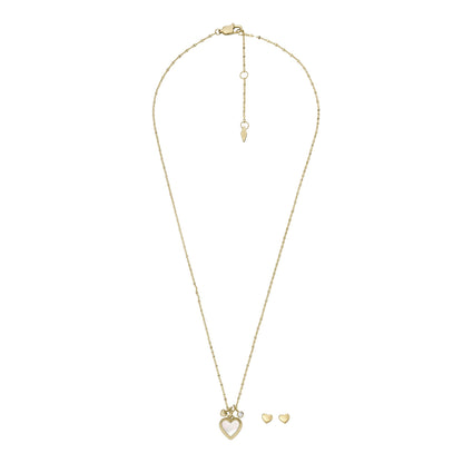 Fossil Halsschmuck JF04246SET Edelstahl
