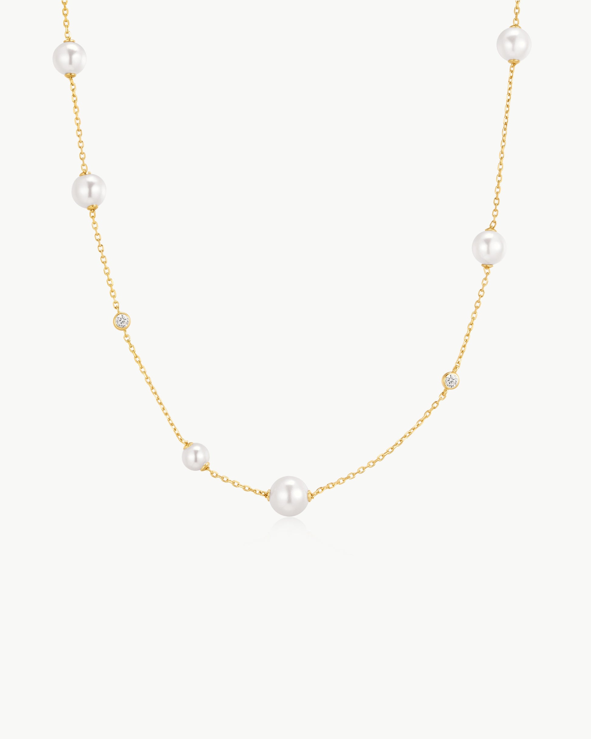 ANIA HAIE Halsschmuck WLN075-05G Silber vergolde