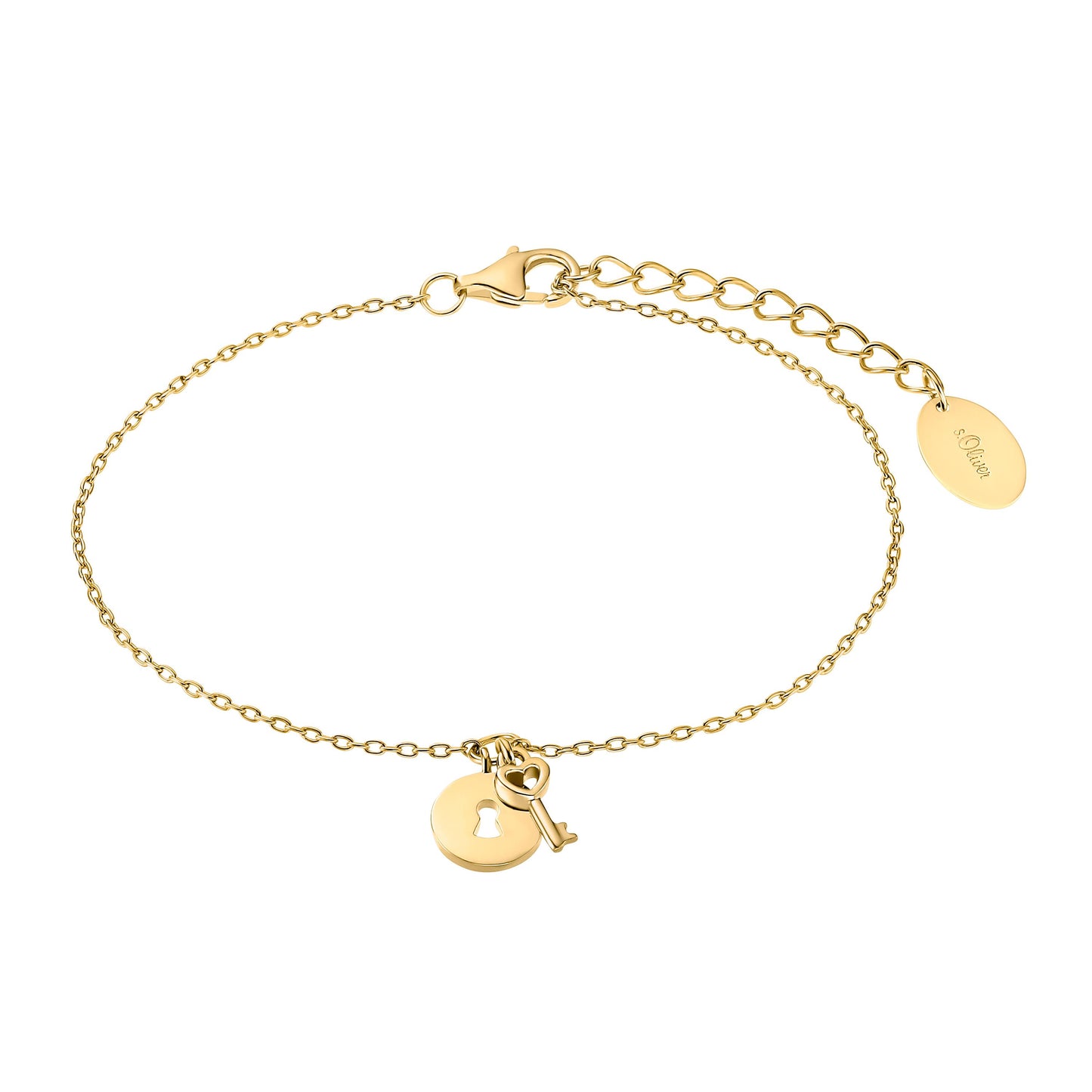 s.Oliver Armband 2032566 Silber vegoldet