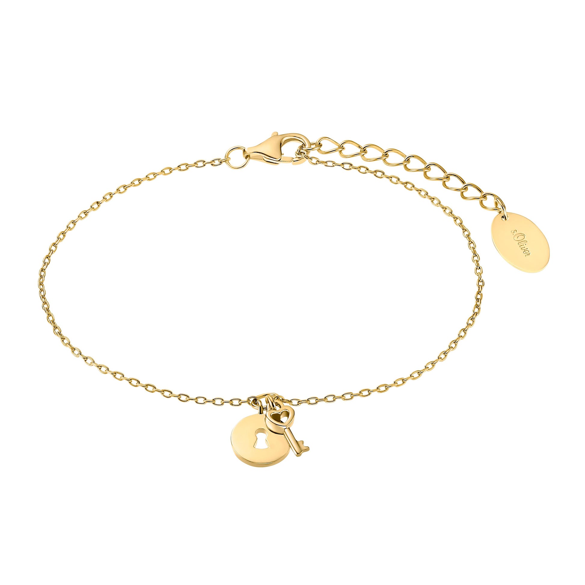 s.Oliver Armband 2032566 Silber vegoldet