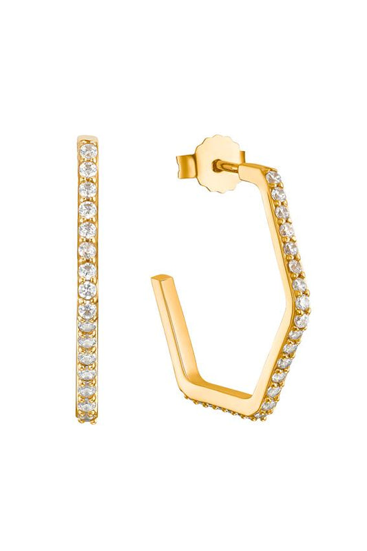 s.Oliver Ohrschmuck 2031445 Silber vergoldet