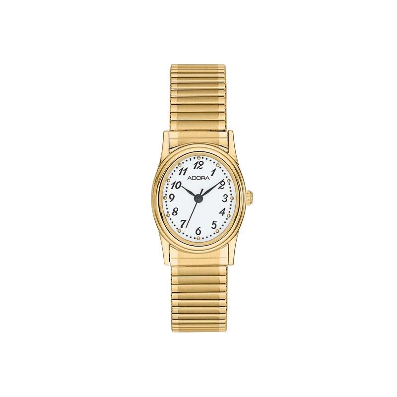 Damenarmbanduhr AB6039 Edelstahl vergoldet