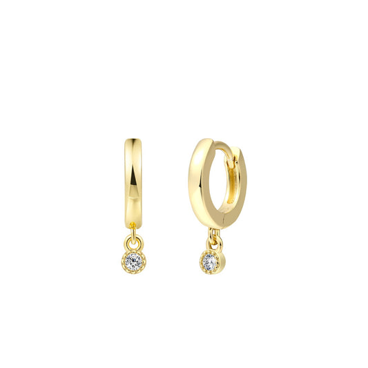 Xenox Ohrschmuck XS10610G Silber vergoldet