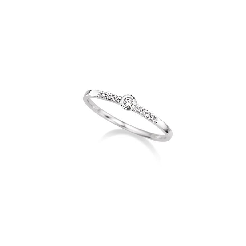 Damenring Mehrsteiner G5-005636R 585 Gold