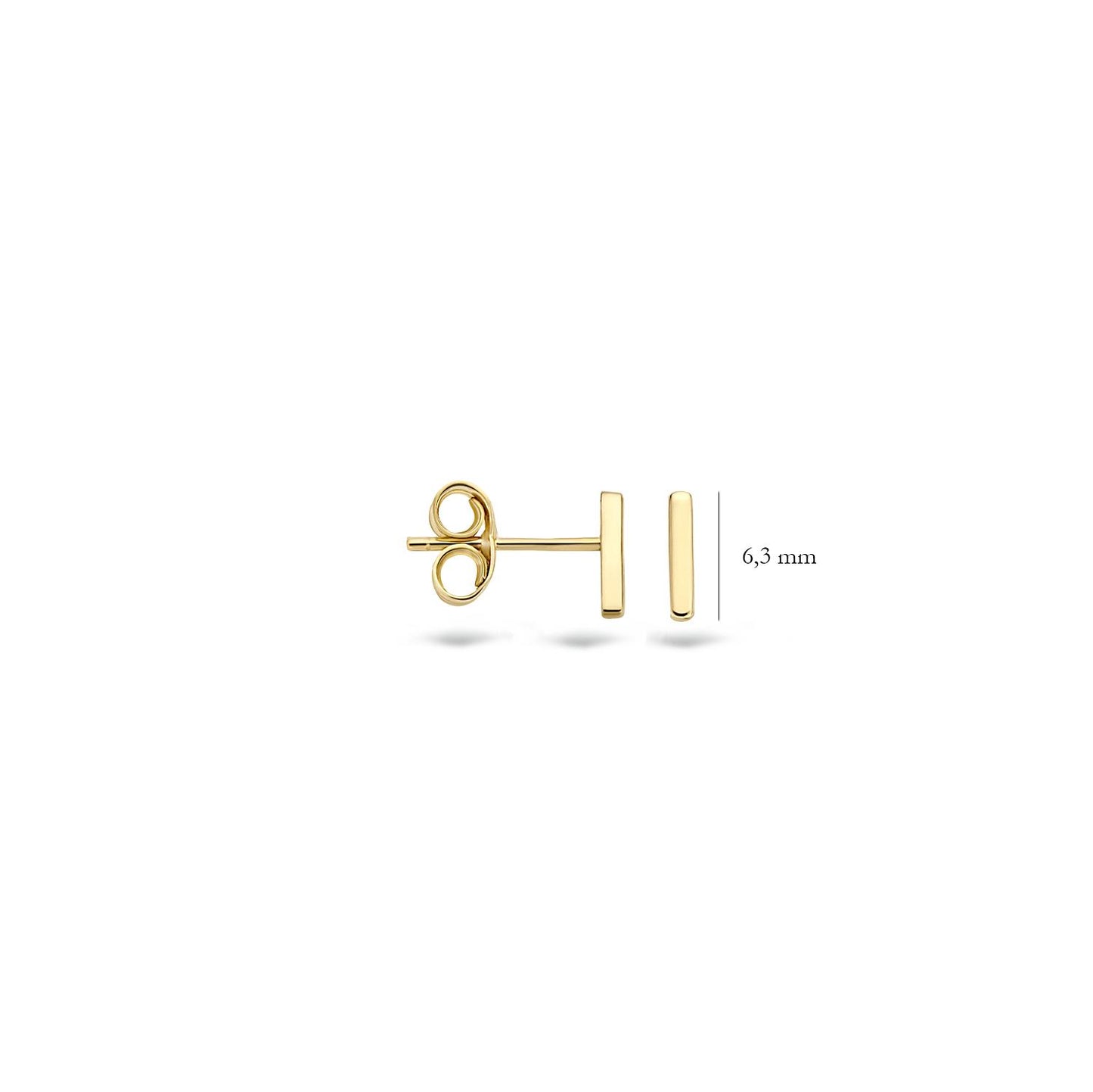 Blush Ohrstecker 7251YGO 585 Gold