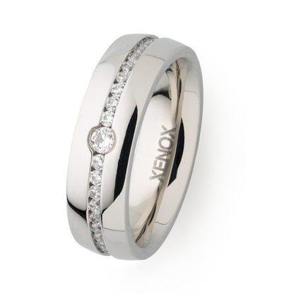 Xenox Ring X2422/52 Edelstahl