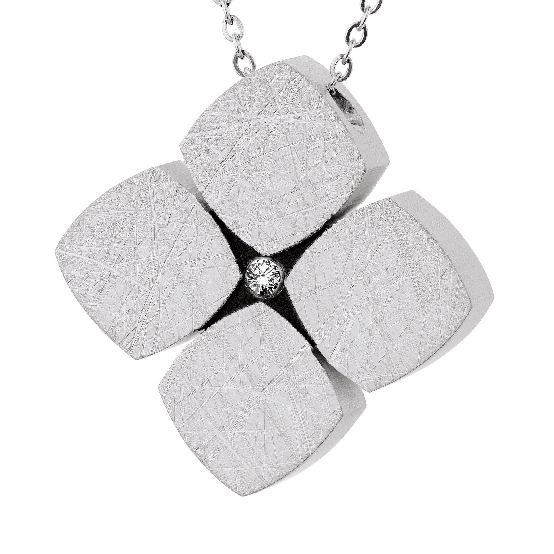 Ernstes Design Anhänger AN893 Edelstahl Brillant