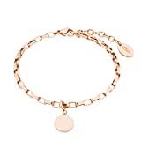 s.Oliver Damenarmband 2028466 Edelstahl roseverg.
