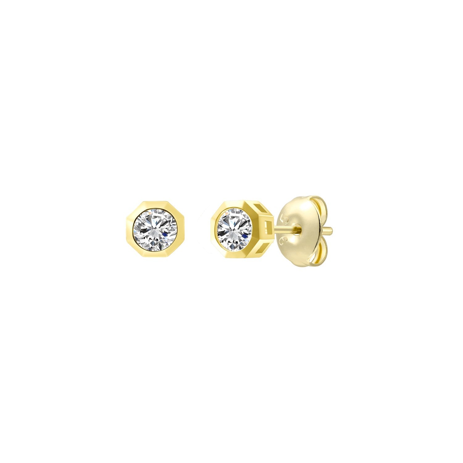 Xenox Ohrschmuck XS10662G Silber vergoldet