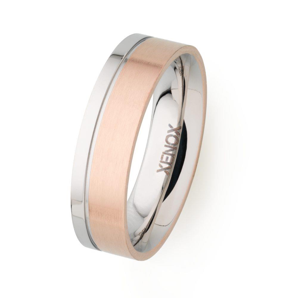 Xenox Ring X2110/62 Edelstahl