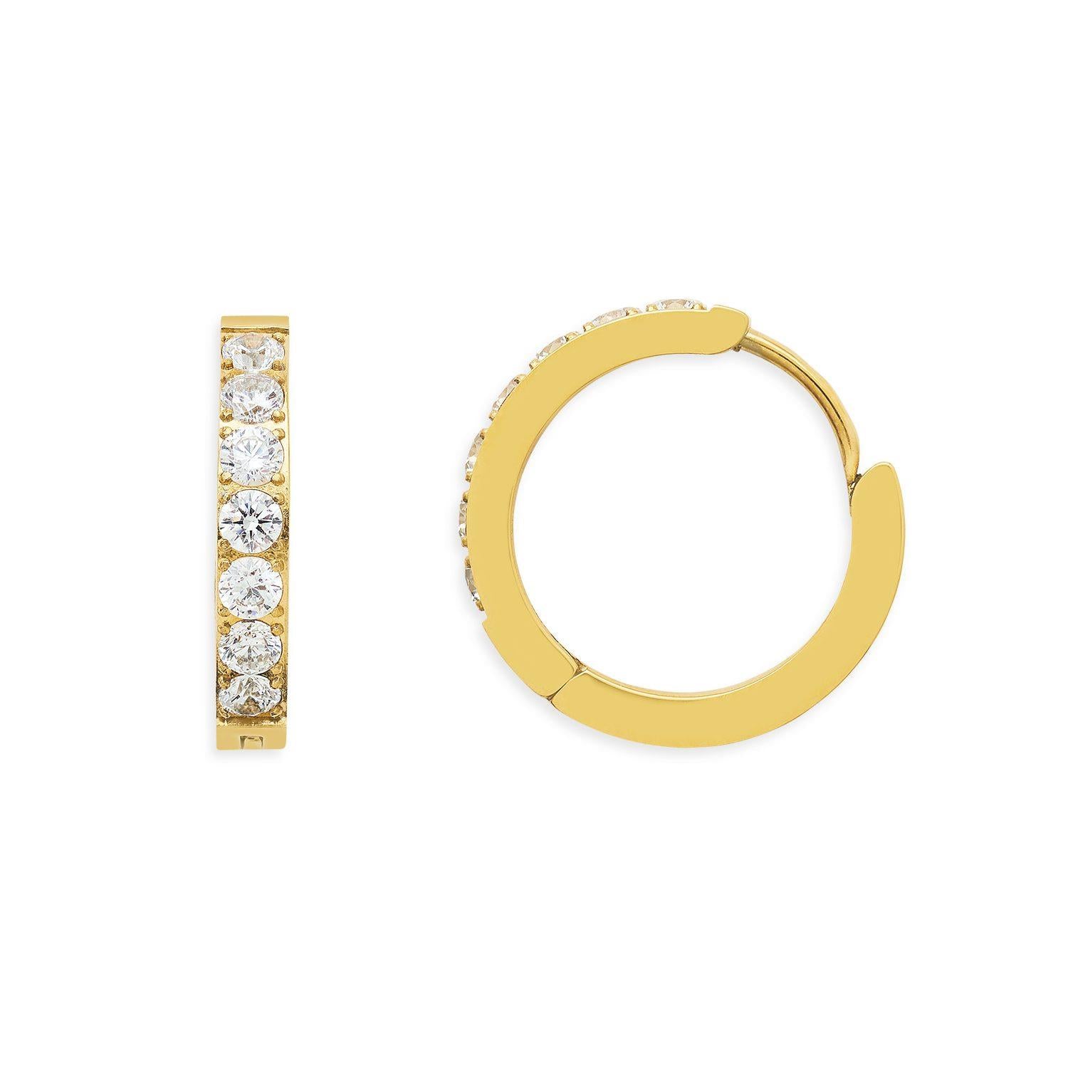 Xenox Ohrschmuck X2655G Edelstahl